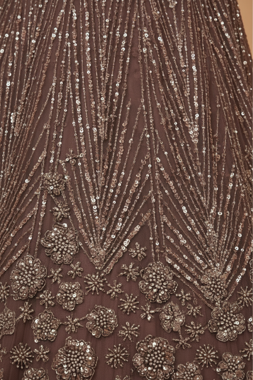 Cacao Embellished Outfit