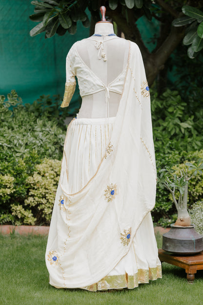 Ivory gota patti chaniya choli set (Navratri 2026 collection)