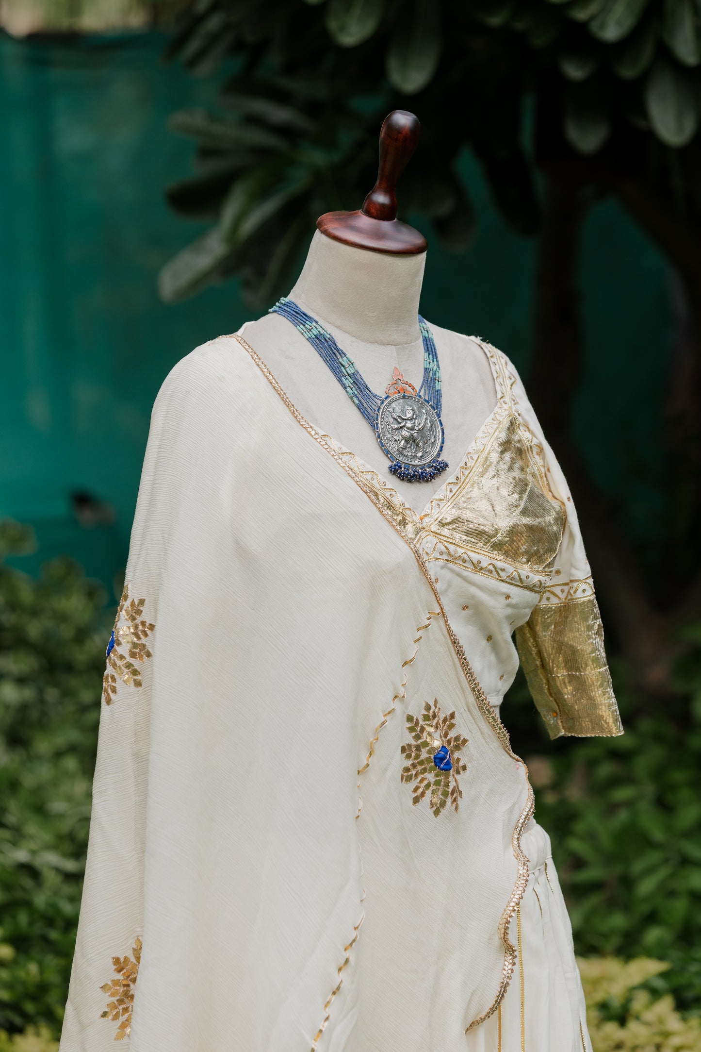 Ivory gota patti chaniya choli set (Navratri 2026 collection)