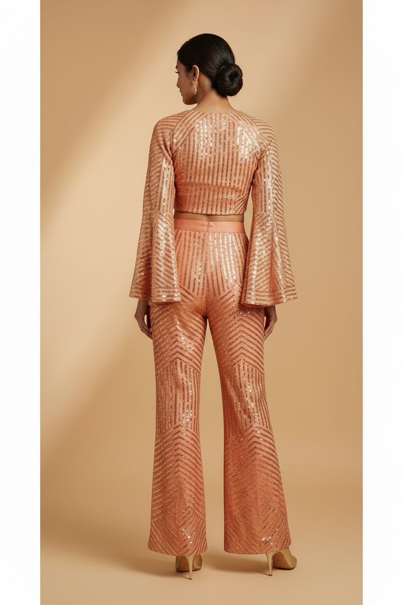 Melon pipe work co-ord set