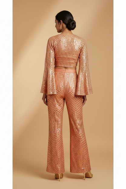 Melon pipe work co-ord set