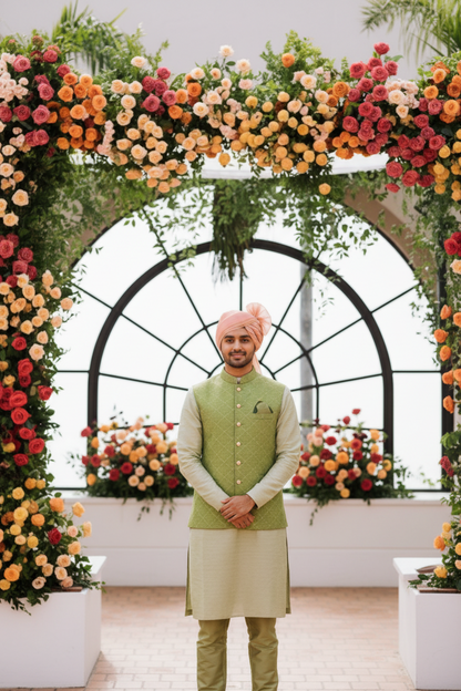 Pistachio Lehengas and kurta sets