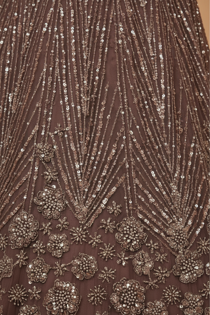 Cacao Embellished Outfit
